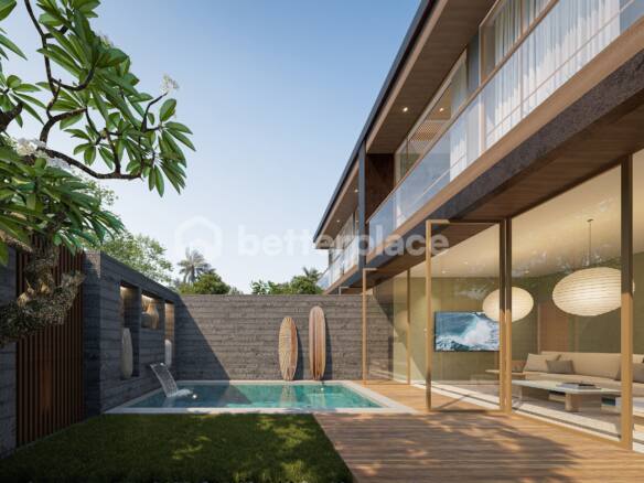 Modern Minimalist 2 Bedroom Villa in Cemagi – 5 Minutes to the Beach