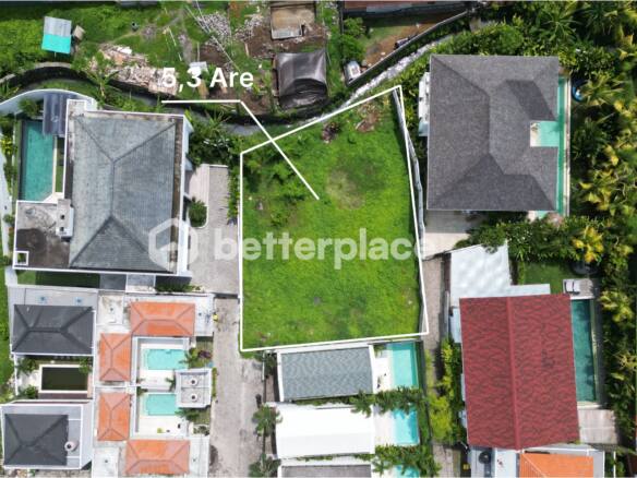 Prime 530 Sqm Land in Pererenan, 7 Minutes to the Beach – Excellent Investment Opportunity