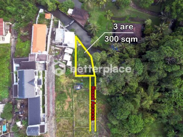 Freehold 300 sqm Land in Bali’s Kedungu—Your Dream Project Awaits