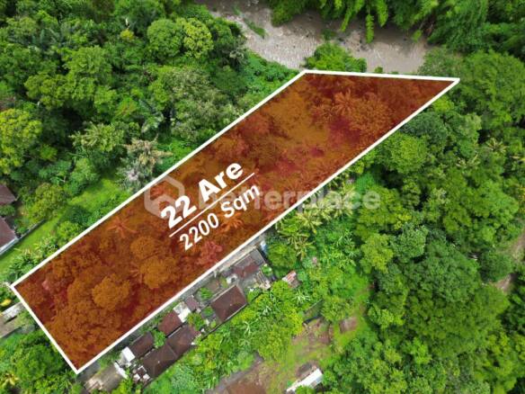 Prime 22 Are Land for Lease in Buwit - Tabanan with Stunning Jungle and River Views