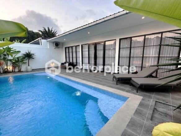 Bali Living Redefined: Leasehold Chic 2-Bedroom Villa Close to Batu Belig Beach