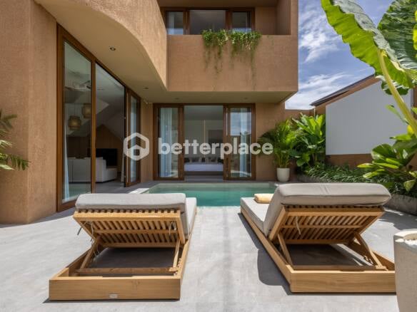 Modern 2 Bedroom Villa in Berawa, A Minimalist European Haven with Rooftop