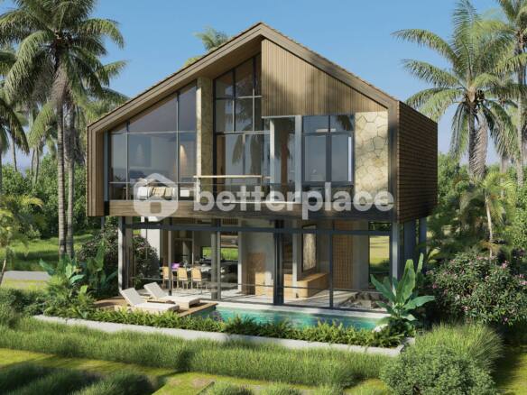 Modern Bali Retreat with Stunning Rice Field Views in Pererenan - Secure Your Spot!